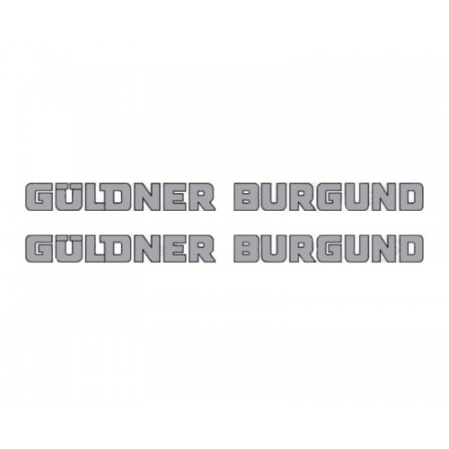 Autocollant Burgund- Güldner Güldner - 1