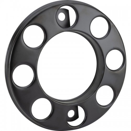 Enjoliveur / couvercle de protection noir 8 trous Ø 275 mm pour jantes 20–22,5" MBTrac 800 à 1100  - 1