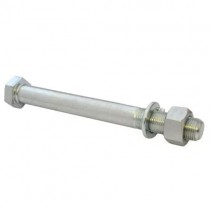 Boulon de garde-boue/aile 5/8" x 6" UNF avec écrou et rondelle  - 1