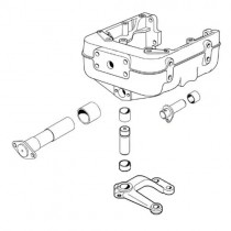 Berceau / moulage d’essieu avant Ford / Fordson – OEM 83954739 – 5000 5600 5610 6600 6610 7000 7600 7610  - 3