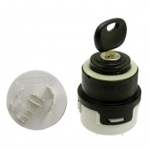 Interrupteur de démarrage à clé Deutz / Case IH Ø28 mm 12-24V  - 1