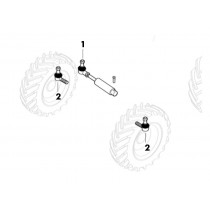 Rotule de direction 102 mm M24 x 1.5 / M16 x 1.5 - Landini Massey Ferguson Same  - 3