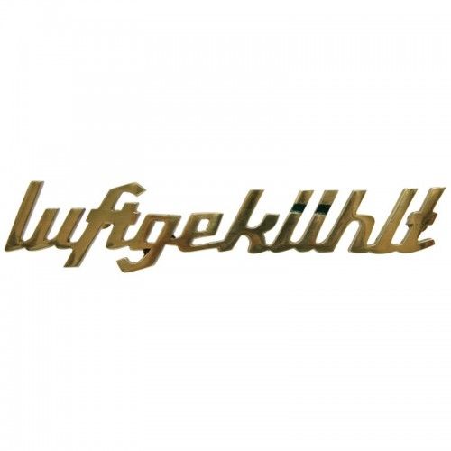 Emblème Refroidi par air (Lüftgekühlt) latéral - Deutz série D Deutz - 1