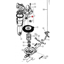 Joint 15.5 x 18.5 x 0.2 mm - 1880901M1 - Massey Ferguson - MF 35, MF 135 Massey ferguson - 1