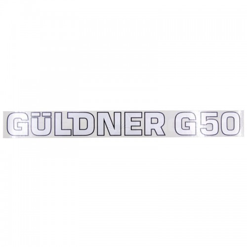 Autocollant "GÜLDNER G 50" - Güldner - G50 Güldner - 1