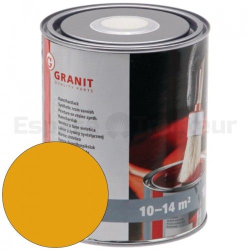 Peinture Alkyde 1L - Hanomag - RAL / teinte: Jaune Wilckens NoPolux - 1