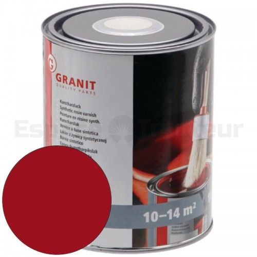 Peinture Alkyde 1L - Zettelmeyer - RAL / teinte: Rouge Wilckens NoPolux - 1