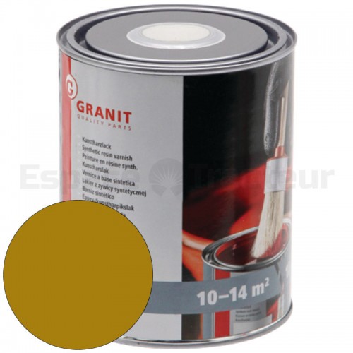 Peinture Alkyde 1L - Jaune cury - RAL: 1027 Wilckens NoPolux - 2