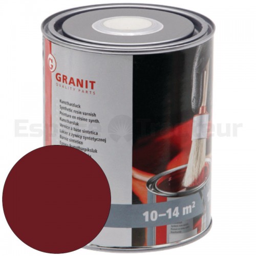 Peinture Alkyde 1L - Rouge pourpre - RAL: 3004 Wilckens NoPolux - 2