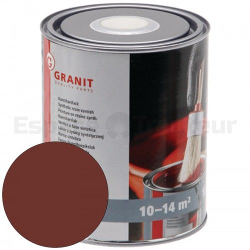 Peinture Alkyde 1L - Rouge oxyde - RAL: 3009 Wilckens NoPolux - 2