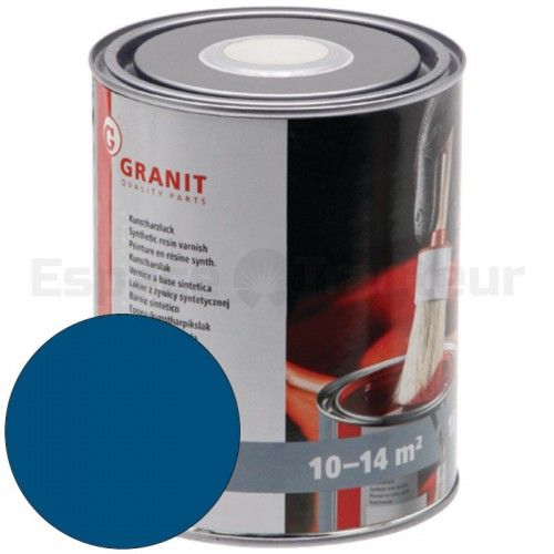 Peinture Sol Exterieur - Metaltop - Bleu gentiane - RAL 5010 - Pot