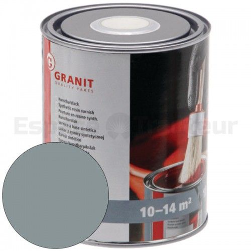 Peinture Alkyde 1L - Gris argenté - RAL: 7001 Wilckens NoPolux - 2