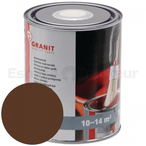 Peinture Alkyde 1L - Brun noisette - RAL: 8011 Wilckens NoPolux - 2